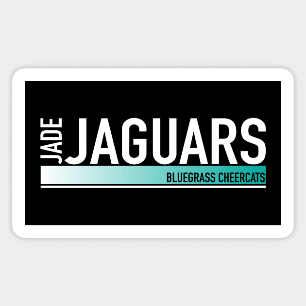 Jade Jaguars - Athletic Design Sticker by bluegrasscheercats